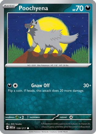 Poochyena (ASC-128) (Reverse Holofoil)