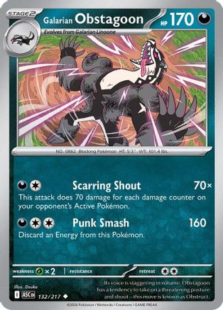 Galarian Obstagoon (ASC-132)