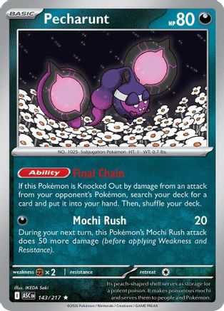 Pecharunt (ASC-143) (Reverse Holofoil)