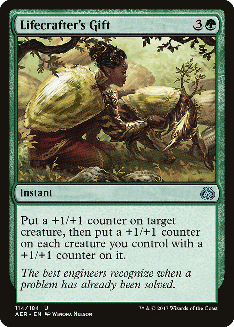 Lifecrafter's Gift (AER-114) (Foil)