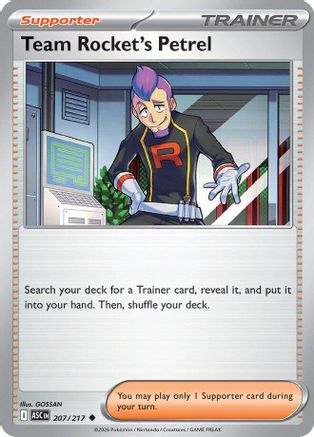 Team Rocket's Petrel (ASC-207)