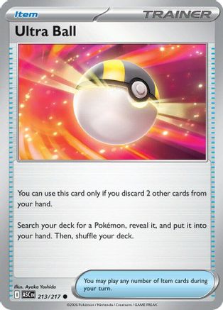 Ultra Ball (ASC-213) (Reverse Holofoil)