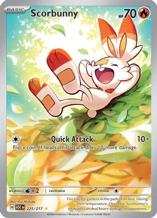 Scorbunny (ASC-225) (Holofoil)