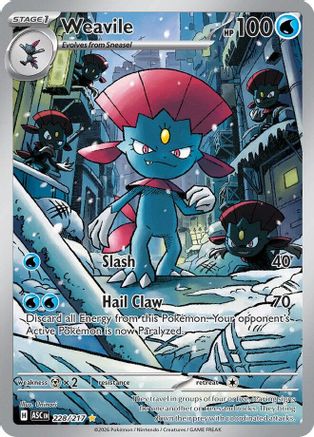 Weavile (ASC-228) (Holofoil)