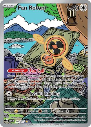 Fan Rotom (ASC-250) (Holofoil)