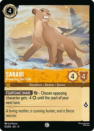 Sarabi - Protecting the Pride (11-012) (Cold Foil)