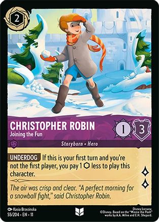 Christopher Robin - Joining the Fun (11-055) (Cold Foil)