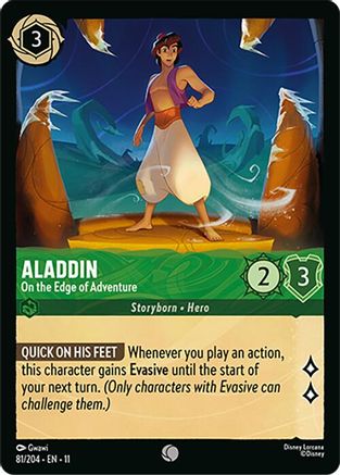 Aladdin - On the Edge of Adventure (11-081)