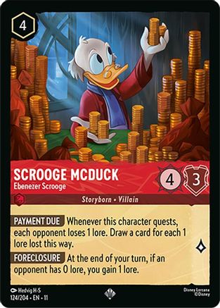 Scrooge McDuck - Ebenezer Scrooge (11-124)