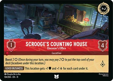 Scrooge's Counting House - Ebenezer's Office (11-134) (Cold Foil)