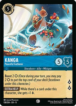 Kanga - Peaceful Gatherer (11-138) (Cold Foil)