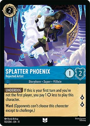 Splatter Phoenix - Rejected Artist (11-153) (Cold Foil)