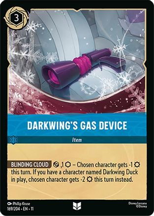 Darkwing's Gas Device (11-169) (Cold Foil)