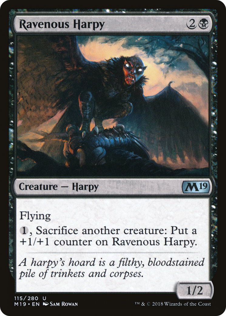 Ravenous Harpy (M19-115)