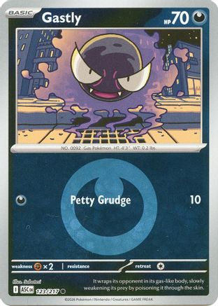 Gastly (Energy Symbol Pattern) (ASC-123) (Reverse Holofoil)