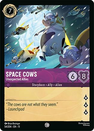 Space Cows - Unexpected Allies (11-054) (Cold Foil)