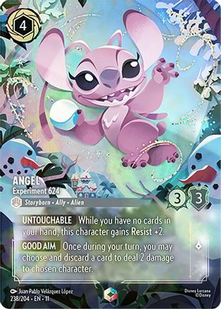 Angel - Experiment 624 (Enchanted) (11-238) (Holofoil)