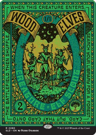 Wood Elves (2280) (SLD-2280) (Foil)