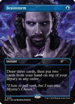 Brainstorm (2491) (SLD-2491) (Foil)