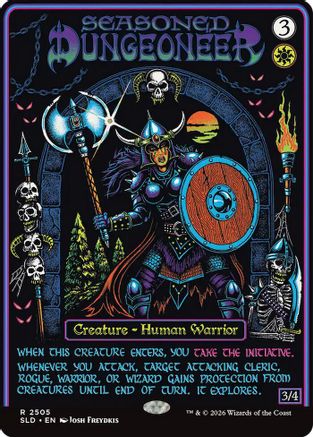 Seasoned Dungeoneer (SLD-2505) (Foil)