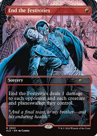 End the Festivities (SLD-2503) (Foil)