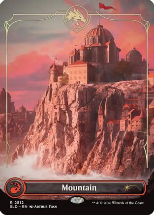 Mountain (2512) (SLD-2512) (Full Art) (Foil)