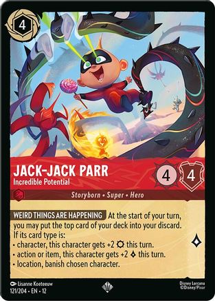 Jack-Jack Parr - Incredible Potential (12-121)