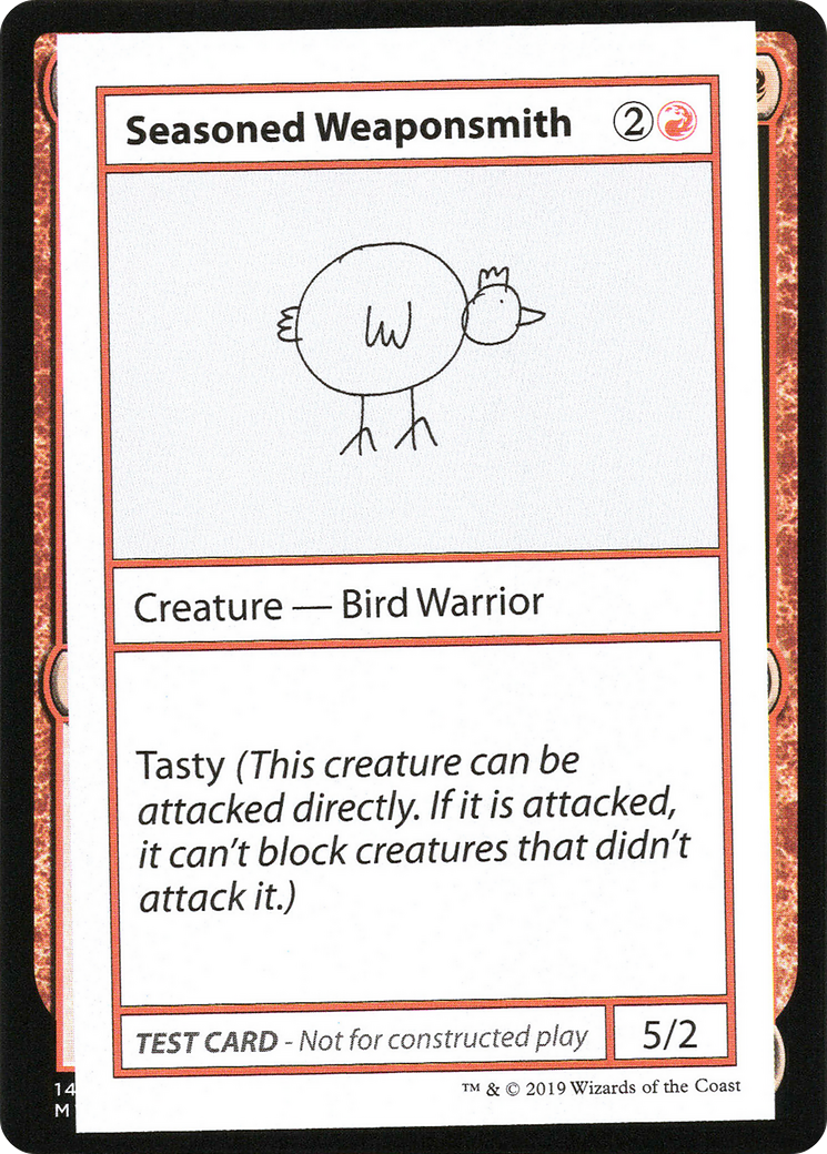 Seasoned Weaponsmith (No PW Symbol) (CMB2-)