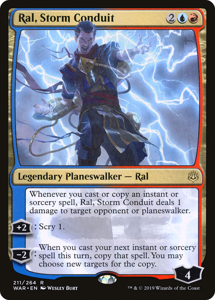 Ral, Storm Conduit (WAR-211) (Foil)