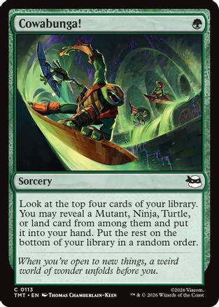 Cowabunga! (TMT-113) (Foil)