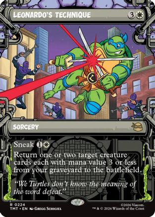 Leonardo's Technique (Showcase) (TMT-224)