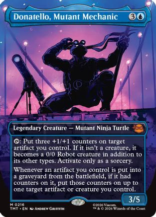 Donatello, Mutant Mechanic (Borderless) (TMT-216)