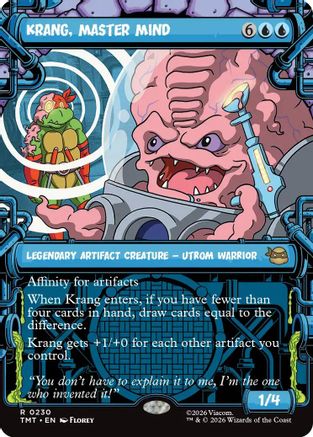 Krang, Master Mind (Showcase) (TMT-230) (Foil)