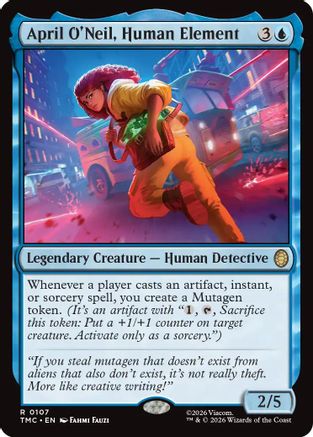 April O'Neil, Human Element (TMC-107)