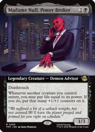 Madame Null, Power Broker (Extended Art) (TMT-265)