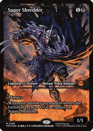 Super Shredder (Showcase) (TMT-285) (Foil)