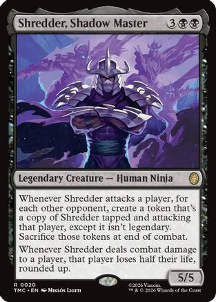 Shredder, Shadow Master (Surge Foil) (TMC-020)