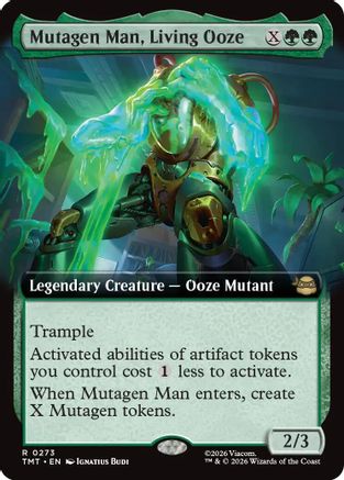 Mutagen Man, Living Ooze (Extended Art) (TMT-273)