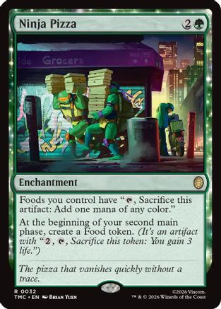 Ninja Pizza (Surge Foil) (TMC-032)