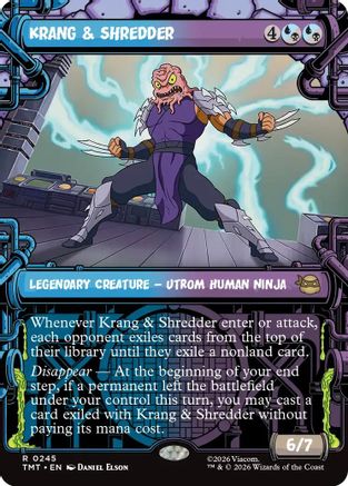 Krang & Shredder (Showcase) (TMT-245)