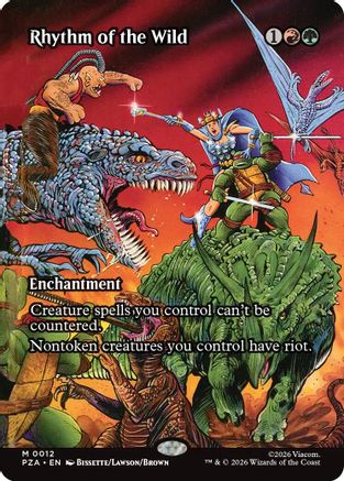 Rhythm of the Wild (Borderless) (PZA-012)