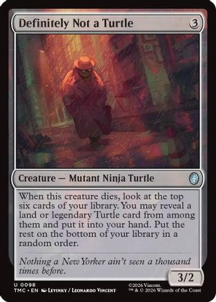 Definitely Not a Turtle (TMC-098)