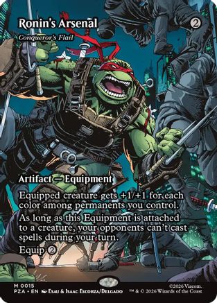 Ronin's Arsenal - Conqueror's Flail (Borderless) (PZA-015)
