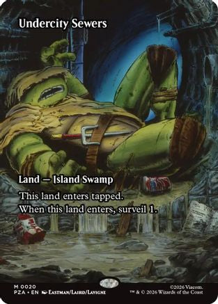 Undercity Sewers (Borderless) (PZA-020) (Foil)
