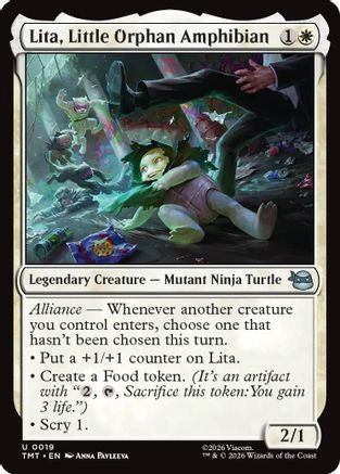 Lita, Little Orphan Amphibian (TMT-019) (Foil)