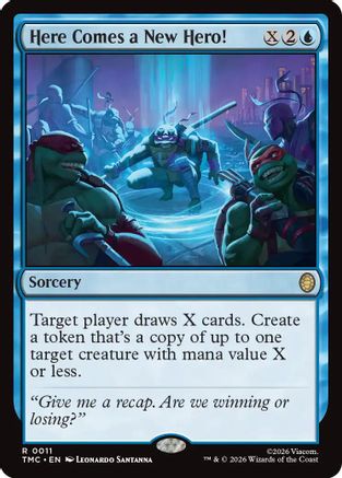 Here Comes a New Hero! (Surge Foil) (TMC-011)