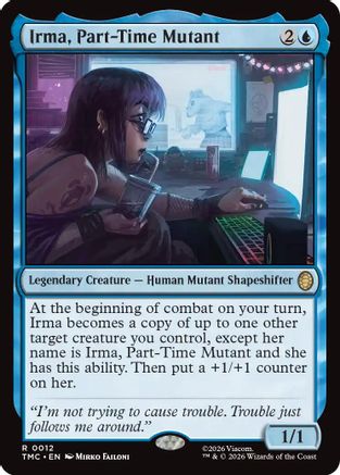 Irma, Part-Time Mutant (Surge Foil) (TMC-012)