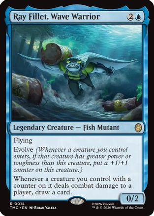 Ray Fillet, Wave Warrior (TMC-014)