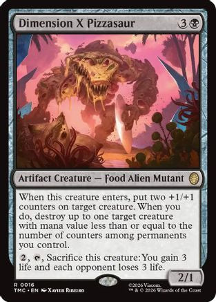 Dimension X Pizzasaur (Surge Foil) (TMC-016)