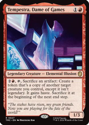 Tempestra, Dame of Games (Surge Foil) (TMC-027)